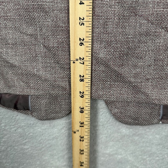 NEW Joseph Abboud Heritage Mens 44R Brown Wool‎ Linen Blazer Sport Coat Jacket - Picture 13 of 13